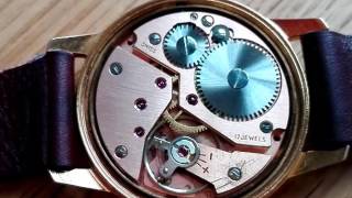 LEIJONA swiss mens watch with UNITAS 6325 movement, made for Finnish markets