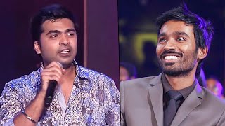 Simbu's Draws the Difference in Approach Between Him and Dhanush  I SIIMA