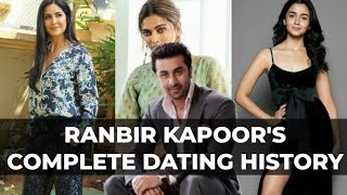Ranbir Kapoor's Complete Dating History | Celeb Life Vibes #ranbirkapoor