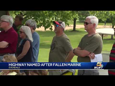 Portion of I-75 dedicated to fallen Marine Portion of I-75 dedicated to fallen Marine