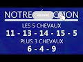 pronostic quintÉ du jeudi 20 fevrier 2025 prix du cantal attele r1c1 paris vincennes