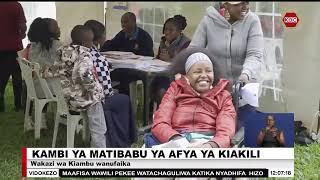 Wakaazi wa Kiambu wanufaika na kambi ya matibabu ya afya ya kiakili