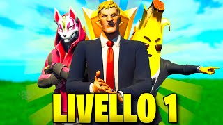 TUTTE LE SKIN LIVELLO 1 DEI PASS BATTAGLIA DALLA PEGGIORE ALLA MIGLIORE | Fortnite