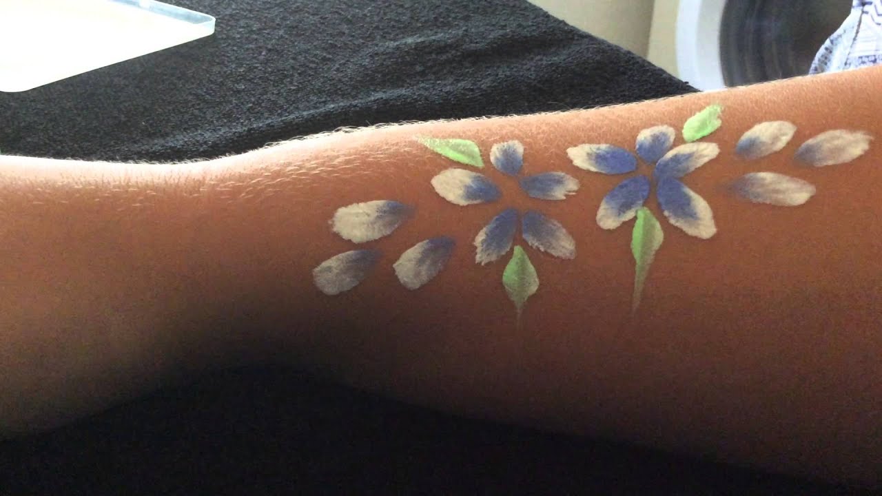 Flower Face Painting Easy Best Flower Site