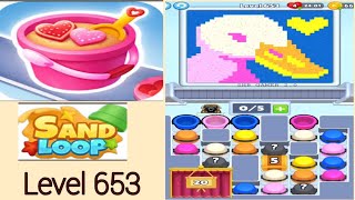 🏖️ Sand loop level 653 solution and walkthrough for gameplay