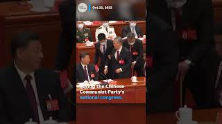 Former Chinese President Hu Jintao removed from Communist Party congress | USA T