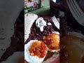 desayuno tradicional de nicaragua. pais de américa central.