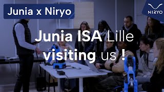 Engineering schools love collaborative robotics and Industry 5.0! -  Niryo x Junia ISA Lille