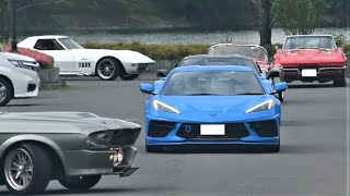 【アメ車ミーティング】波志江に集まるアメ車のエンジンサウンド・加速サウンド