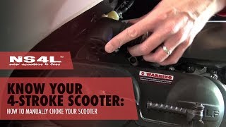 Scooter Won't Start? Manually Choke Your Scooter at the Air Filter | New Scooters 4 Less