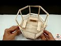 how to make a miniature gazebo from ice cream sticks