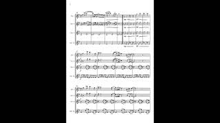 The "James Bond Theme" arranged for Violin Quartet by Andrew Hodges