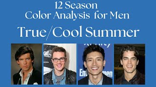 Seasonal Color Analysis for Men: True/Cool Summer
