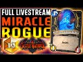 ⭐ MIRACLE Rogue! Murder at Castle Nathria - Hearthstone