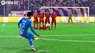 فيفا 23 أول ضربة خطأ أسجلها بعد بداية مسيرتي الكروية | FIFA 23 Career Mode