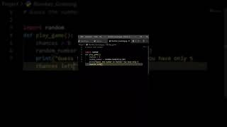 Number Guessing Game in Python I Python Beginner Project 🆓