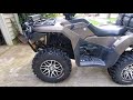 New tires kenda bear claw HTR stock size 2019 king quad 750