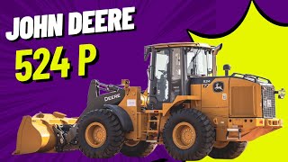 John Deere 524 P [Nova geração de pás-carregadeiras] | Walkaround Frota\u0026Cia