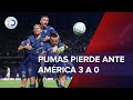 América golea 0-3 a Pumas en Clásico Capitalino