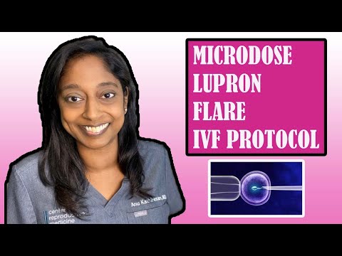 How much Lupron do you take for IVF?