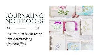 Journaling + Art Notebooking in our MINIMALIST Homeschool