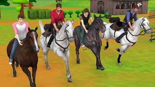 घोड़ा की सवारी हिंदी कहानि Horse Ride Hindi Kahani - Panchatantra Moral Stories- 3d Stories In Hindi