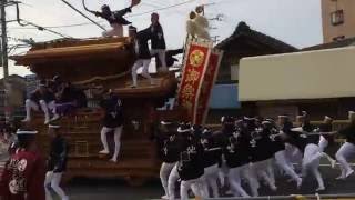 2016年（平成28年）南近義地区だんじり試験曳き