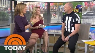 Hot Super Bowl Ref Clete Blakeman: I Was Surprised, Embarrassed At Title | TODAY