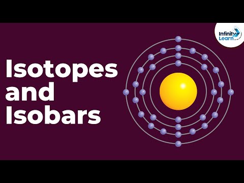 What is difference between isotopes and isobars Class 9?