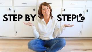 The EXACT way to Declutter a Kitchen Cabinet (Best results!)