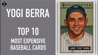 Yogi Berra: Top 10 Most Expensive Baseball Cards Sold on Ebay (April - June 2019)