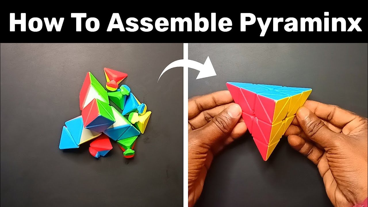 How To Assemble Pyraminx Cube Youtube