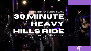 30 Minute Rhythm Cycling Class - Heavy Hills