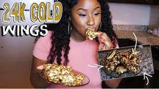 HOW TO MAKE 24K GOLD WINGS!