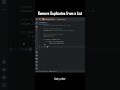 Python Tutorial 🔥How to Remove Duplicates from a List ➕