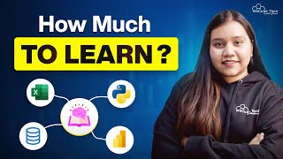 How Much SQL, Python, Excel & Power BI Is Enough for Data Analysis? 🤔