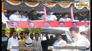 SHRI RAHUL GANDHI ADDRESSING PUBLIC RALLY AT GAURIBIDANUR , KARNATAKA