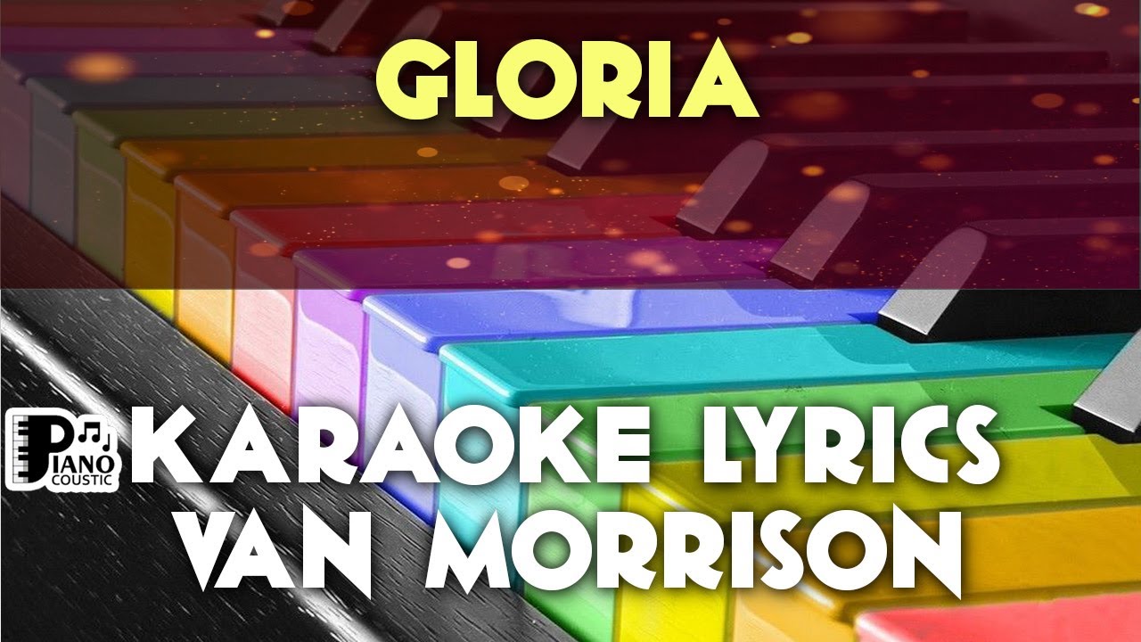 Gloria Van Morrison Karaoke Lyrics Version Psr S975 Youtube