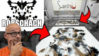 GIANT ink blot painting - Can it really be done?