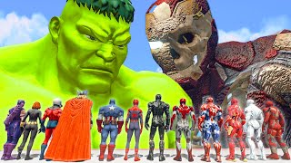 AVENGERS vs Team Iron-Man | Spider-Man, Captain America, Thor, Ant Man, Hulk - What If