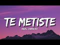 Ariel Camacho - Te Metiste (Letra/Lyrics) 2023