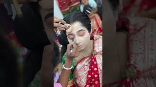 আবার ও ব্রাইড যখন লেট আসে🫣🤷‍♀️#bridal #makeup #bridalmakeup #riyaghoshmakeupacademy #makeup