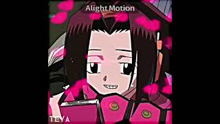 Yoh and Amidamaru edit♡/Shaman King