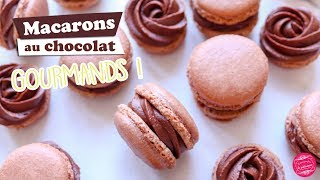 🍫 MACARONS AU CHOCOLAT 🍫