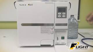 How to  Setup your Flight Dental ClaveB  Autoclave   Steam Sterilizer Class B