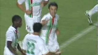 KLODIAN DURO Goal OMONIA vs AEK Athens 2-2 UEFA CUP 2008-2009