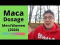 Maca Dosage for MEN and WOMEN (2020)