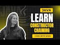 Constructor chaining in java ||codevthspan || java