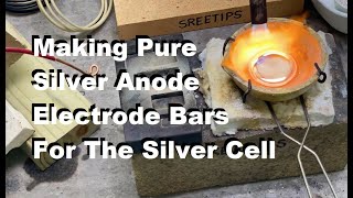 Silver Cell Anode Electrode Bars