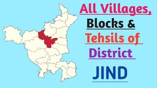 Know About Jind District || Names of All Villages, Blocks and Tehsils of Jind District of Haryana